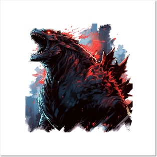 godzilla Posters and Art